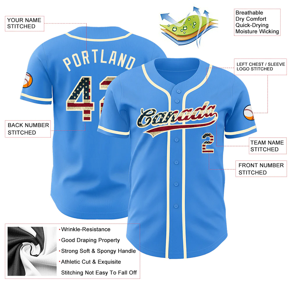 Sublimation Baseball Uniform Jersey Shirts